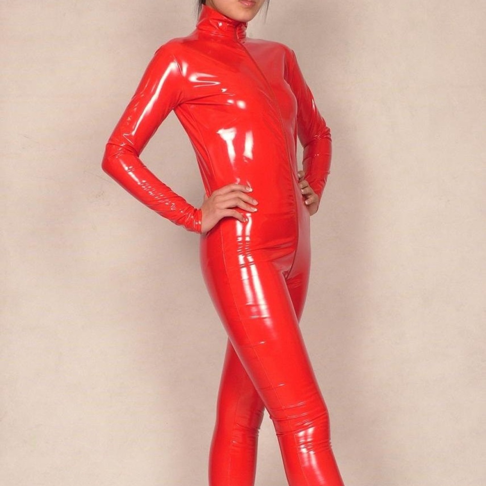 Red catsuit jumpsuit costume - Britney Spears